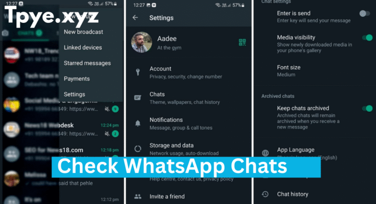 Watsapp history chak