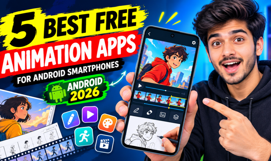 5 Best Free Animation Apps for Android Smartphones in 2026